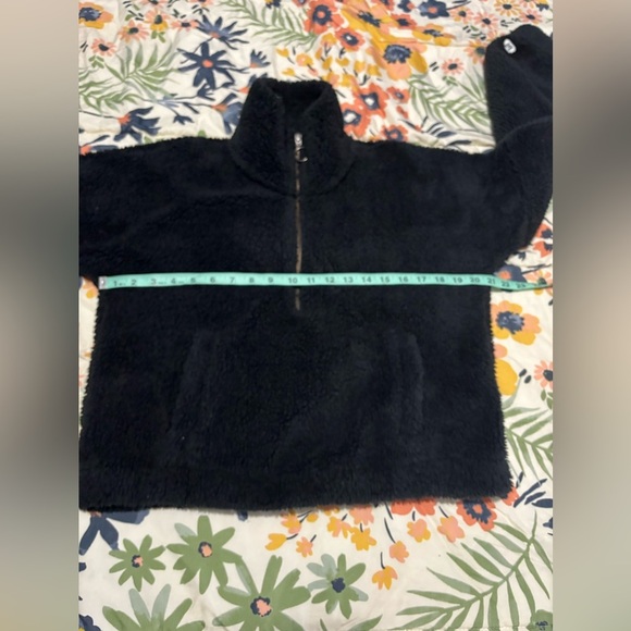 Super Cozy Abercrombie Teddy Zip Up Small - Picture 7 of 16